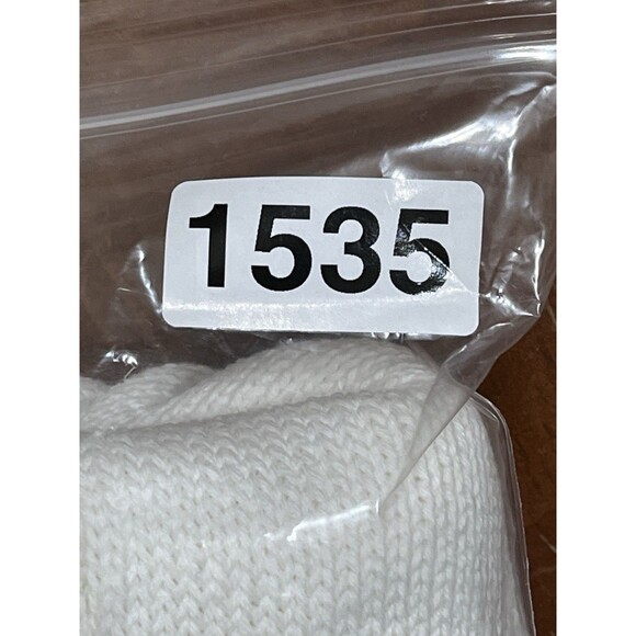 Vtg Lands' End Cotton Floral Embroidered Cardigan Sz S Ivory Classic Cottage - Picture 12 of 12